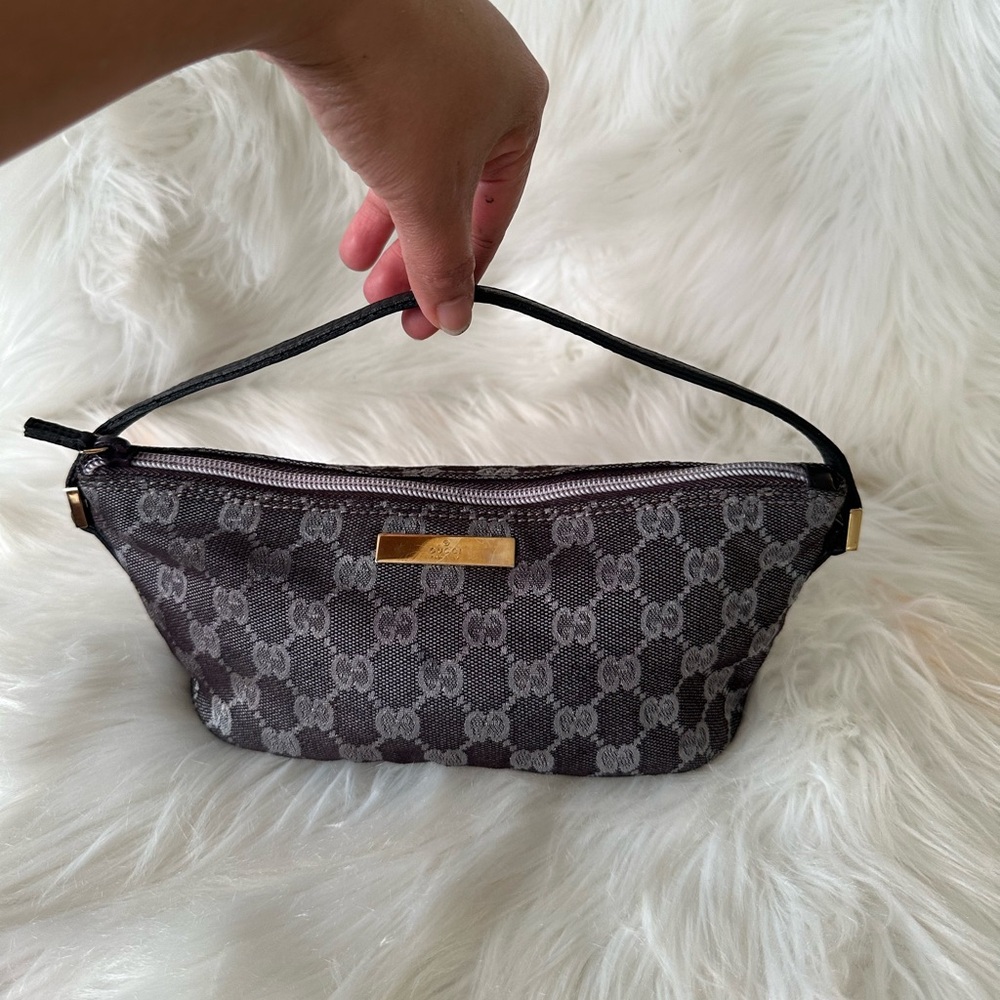 Elegant Black and Gray Mini Bag